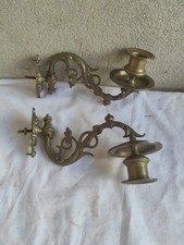 Anciens Bougeoirs De Piano