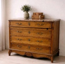 COMMODE 3 TIROIRS EN MERISIER