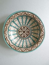 coupe en céramique, poterie d'Afrique du Nord, Maroc
