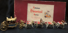 British soldiers the royal carriage of the queen with 8 horses in original box