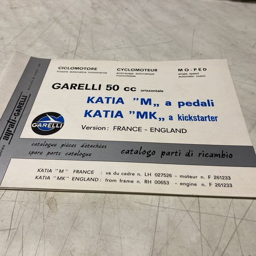 Garelli cyclomoteur katia m - garelli,