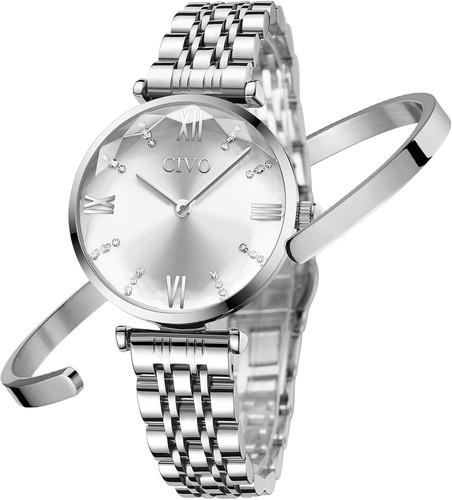 Montre femme argent - montre,