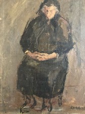 Belle Peinture Portrait Femme