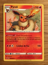 Carte Pokémon RARE Pyroli 026/185 EB04 Epée & Bouclier Voltage Eclatant FR NEUF