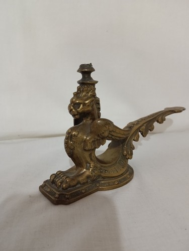 Statuette bronze chimère - bronze,