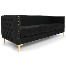 Canapé 3 Places en Velours