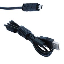 HQRP Câble USB pour Nikon UC-E6/UCE6 pour Coolpix L100 D5000 L110 L120 L19 L20