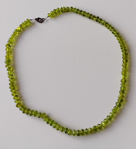 Collier péridot fermoir - péridot, et