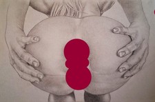 Dessin graphite Sexy ORIGINAL