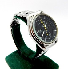 Watch Chronograph SEIKO Automatic Jumbo Ref. 6138 3002 Steel 43mm Men Working