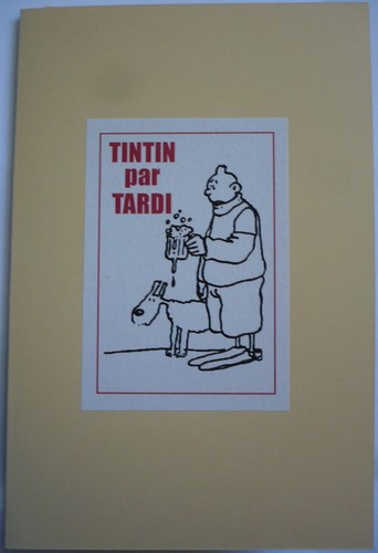 Tintin par tardi portfolio - tardi,
