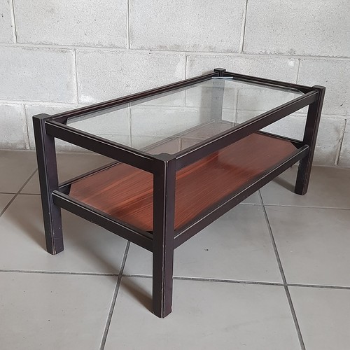 Table basse rectangulaire - basse, en