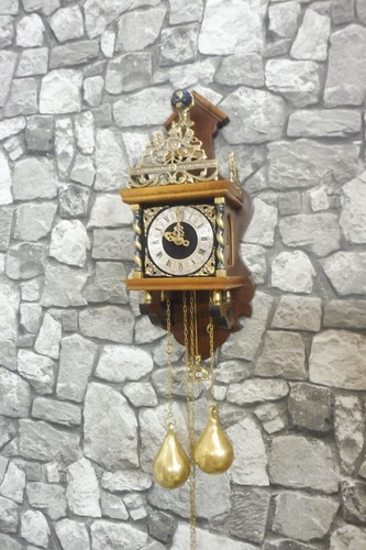 Beautiful dutch wall - , clock