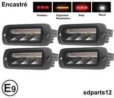 4 Feux Arrière LED 12-24V