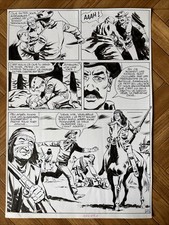 Planche Originale De Marcello Rintintin Année 1969/pif