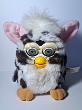 1998 Furby Tiger Black/White - HS, For Parts or Repair