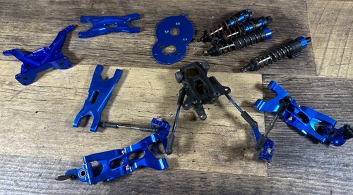 Billet machined blue - machined,