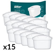 Pack de 15x Cartouches Filtres pour Brita Maxtra Carafe Filtrante Bouilloire