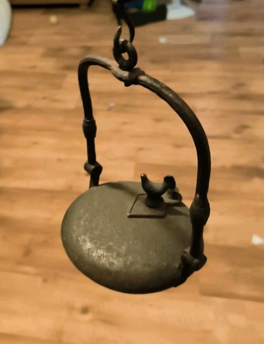 Ancienne lampe huile - ancienne, coq