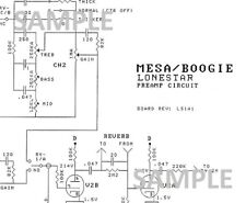 Mesa Boogie Lonestar Tube Amplifier Diagram