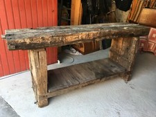 ANCIEN ETABLI MENUISIER MEUBLE