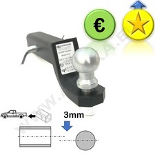 Crochet ATTELAGE pour DODGE RAM Adaptateur USA-Voitures 50x50 Boule remorquage