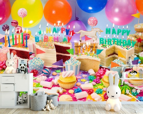 Papier peint fête - ,