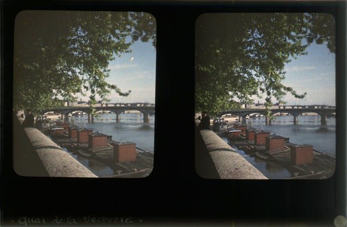 Autochrome stéréo - stéréo, (10x15)