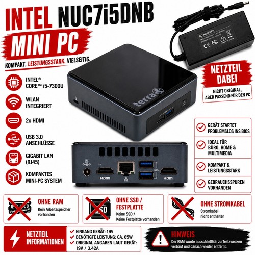 Intel nuc7i5dnb mini - nuc7i5dnb, pc