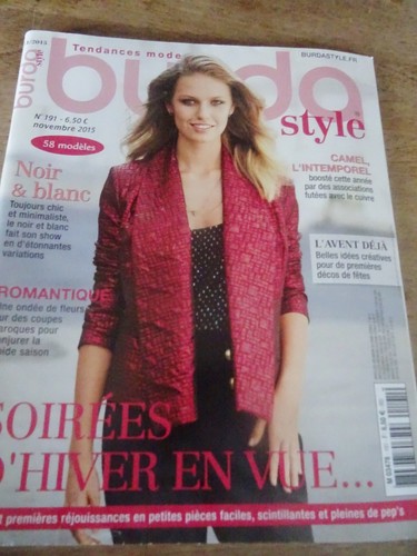 Magazine burda style noir - noir, &