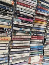 Bundle Of Mixed Random Selected Audio Book Cassette Tapes Tape x10 Listening War