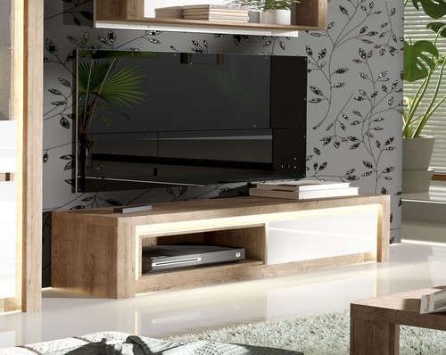 Meuble télé bas 162cm - meuble,
