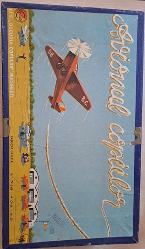 Jouet ancien roumain avion - ancien,