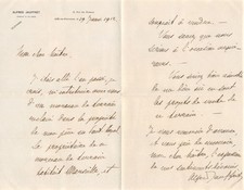 1912 AVOCAT ALFRED JAUFFRET A