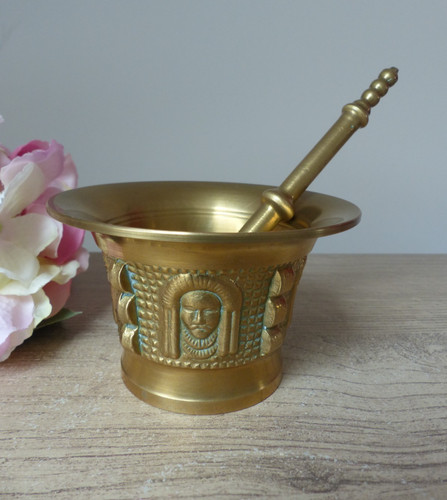 Mortier pilon bronze - en,
