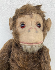 Ancien singe Schuco En Mohair