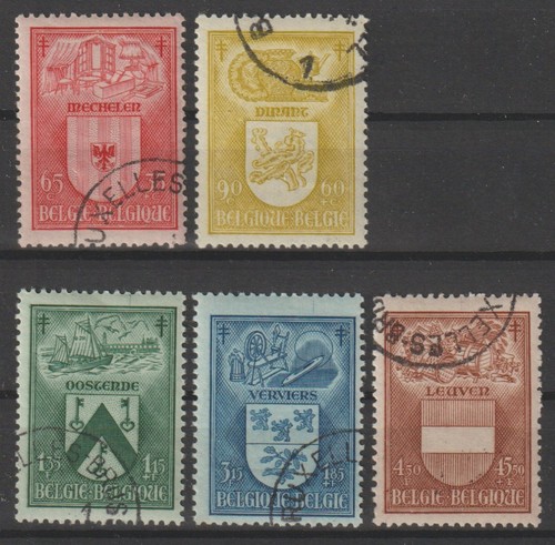 Belgium 1946 cob - cob, 743/7