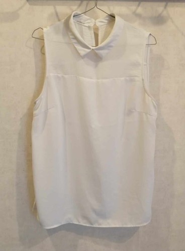 Blouse blanche polyester t38 - blouse,
