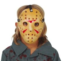 Masques De Costume En Plastique Pour Enfants Jason Horror Vendredi Halloween