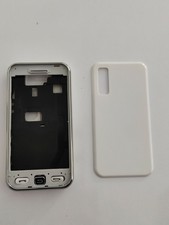 Kit complet Cache batterie arrière touche Blanc Pour Samsung S5230 Player One