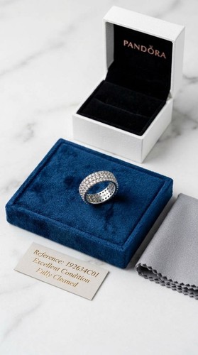 Bague alliance pavée - bague, triple