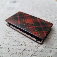 Carnet Couture Tartan Clan