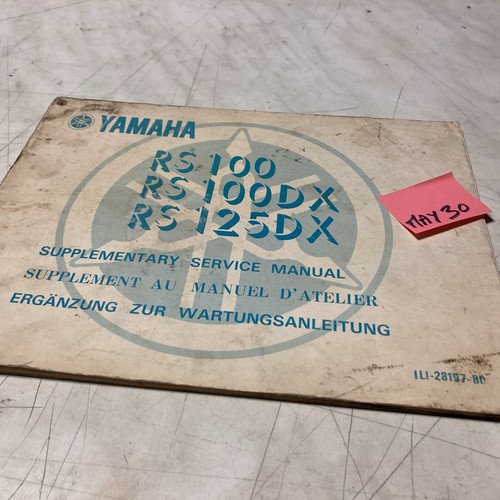 Yamaha rs100 rs100dx - yamaha,