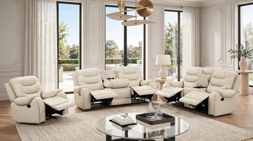 New 3pc cream beige - new,