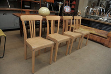 Chaise Bistrot Stella 1950 en hêtre