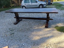 Monastery table 19th century in oak