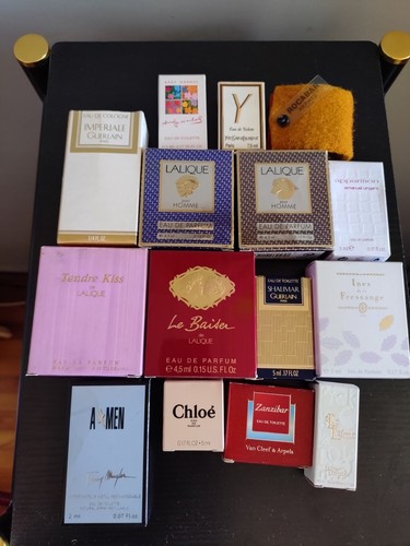 Lot miniatures parfums - lot,