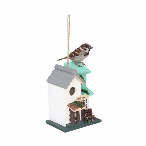 Maisonnette déco pour oiseaux