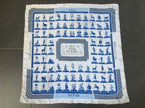 Foulard hermès intitulé jeu - foulard,
