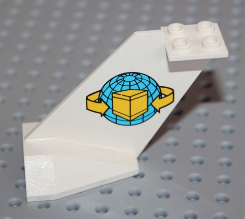 Queue avion lego white - queue, tail